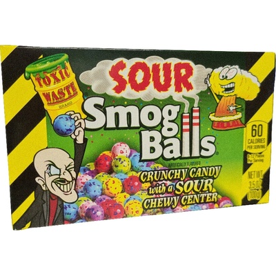 Toxic Waste Smog Sour Balls Box 85 g