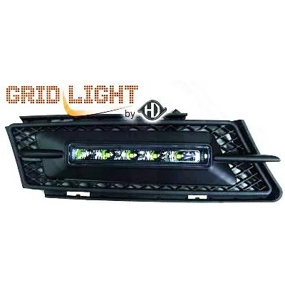 Дневни светлини на мястото на халогените bmw e90 / e91 (2005-2008) - черни (modbe90dib)