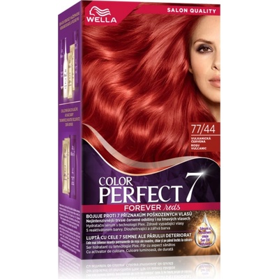 Wella Color Perfect боя за коса цвят 77/44 Volcano Red