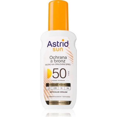 Astrid Sun мляко за загар в спрей SPF 50 150ml