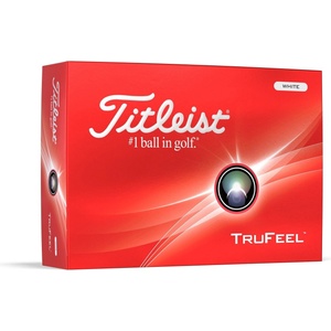 Titleist 2024 TruFeel Golf Balls (12-ball pack) - White 12Pk