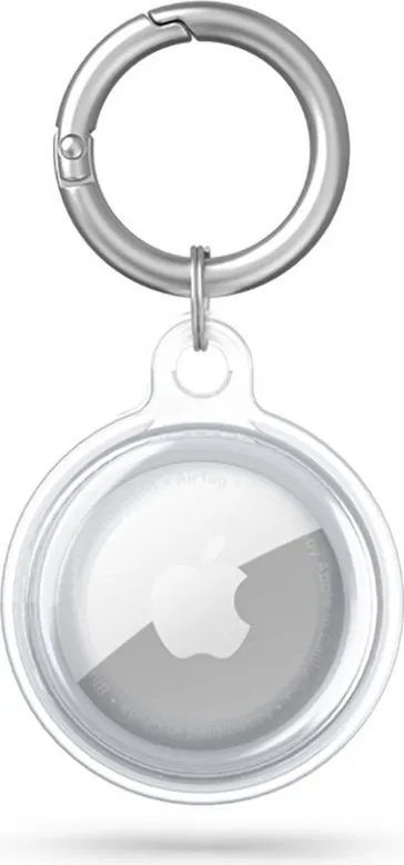 Tech-Protect Силиконов кейс за APPLE AIRTAG от Tech-Protect Icon - прозрачен (9589046922954) - 1005/50