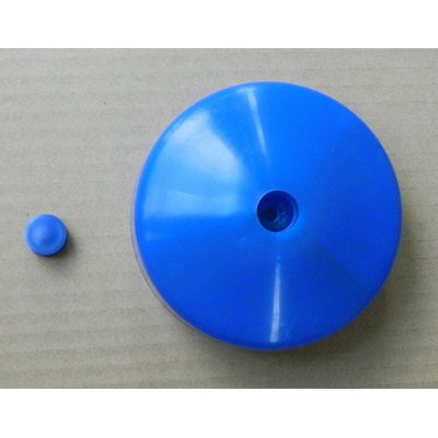 KAXL Plastová krytka - kulatina Ø 100 mm Modrá – Zboží Dáma