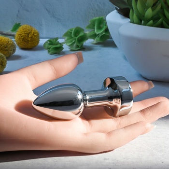 Image 1 of Gender X Rockin Metal Plug Mini Grey