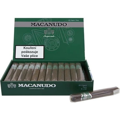 Macanudo Inspirado Green Toro 25 ks