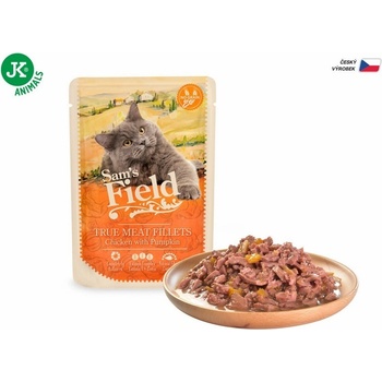 Sam´s Field True Meat Fillets Chicken with Pumpkin 85 g