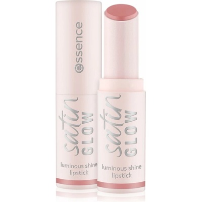 essence satin GLOW krémová rtěnka se saténovým finišem 02 Blushin It 3,5 g