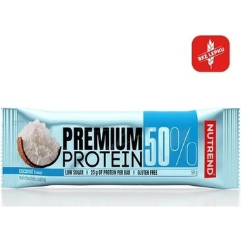 Nutrend Premium Protein 50 Bar 50 g