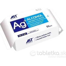 AST Ag + Alkohol Antibakteriálne utierky 50ks