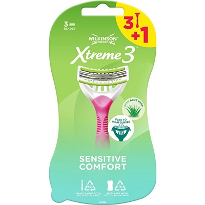 Wilkinson Sword Xtreme 3 Sensitive Comfort Women 4 ks