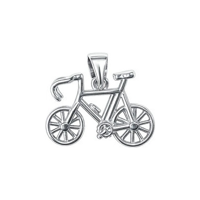 Nubis Stříbrný přívěšek bicykl jízní kolo NB 4277