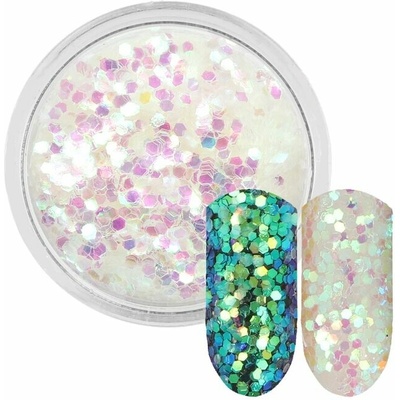 Rossart Biele glitre 1 mm 3 ml