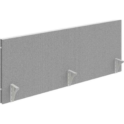 Office Pro Paraván Akustik na hranu 160 cm - TPA H 1600 šedá