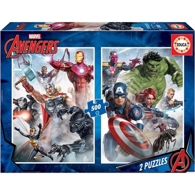 Educa Avengers 2 x 500 dílků