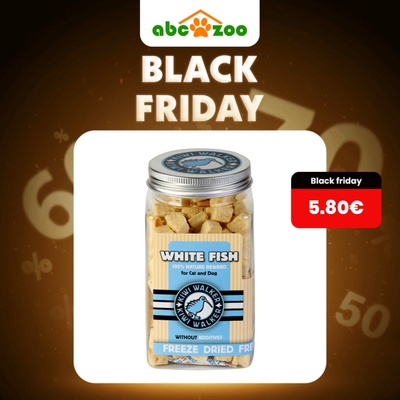 Kiwi Walker Mrazom sušené rybie mäso 60 g