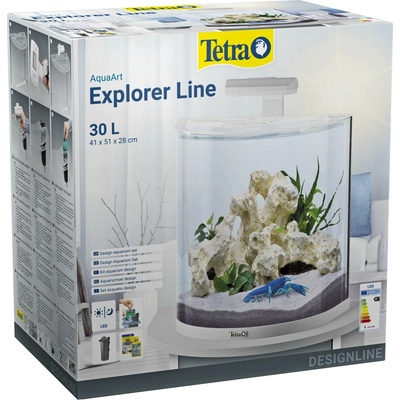 Tetra AquaArt Explorer LED bílý 30 l