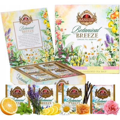Basilur Botanical Breeze Cooling Teas Assorted 40 sáčkov