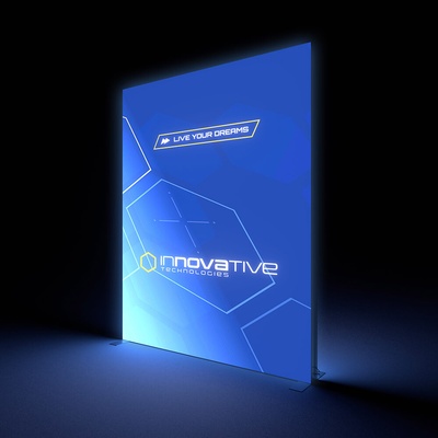 Jansen Display Světelná stěna Brigthtbox Pro Flex oboustranná 2000 x 2510 mm – Zboží Živě