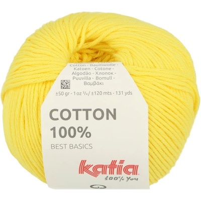 Katia Cotton 100% žltá 19