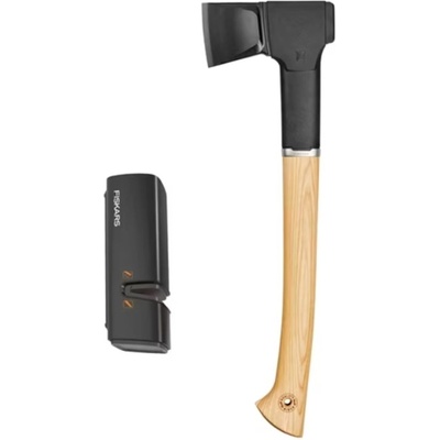 Fiskars Комплект Fiskars - Брадва за цепене Norden N12 + Точило Xsharp (FS 1052277)