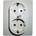 Legrand КОНТАКТ ДВОЕН КРЕМ legrand niloe (3414971010178)