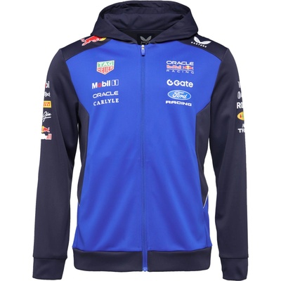 Castore Full Zip Hoodie tmavo modrá