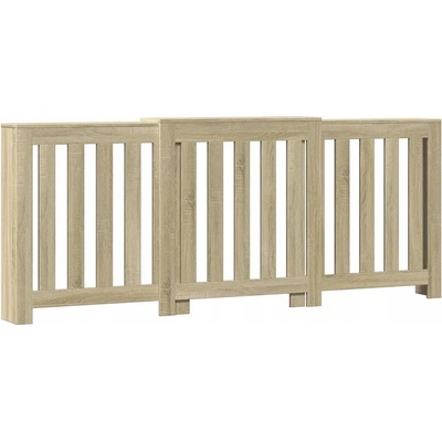 Kryt na radiátor MDF deska 2 x 2 cm hnědý