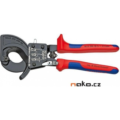 KNIPEX 9531250 ráčnové kleště na kabely do 32mm – Hledejceny.cz