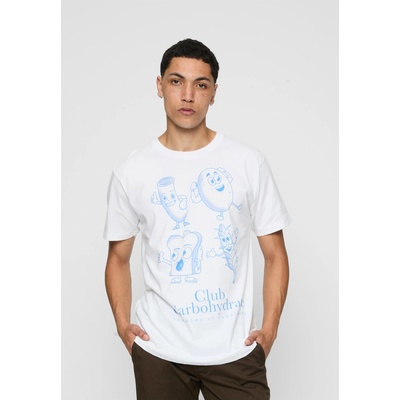 Mister Tee Тениска Club Carbohydrate Tee white XXLUB-MT2069-00220 - Тъмносив, размер M