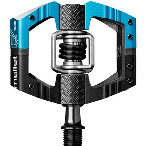 Crankbrothers Педали с автомат Crankbrothers Mallet Enduro Clipless pedals - Black / Electric Blue - размер One Size (860-0993-0211)