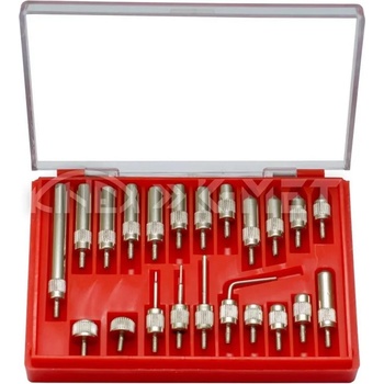 K-MET Комплект принадлежности за индикаторни часовници k-met 1155-7 - 22 части (1155-7)