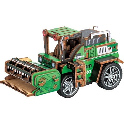 2Kids Toys 3D drevená skladačka Kombajn