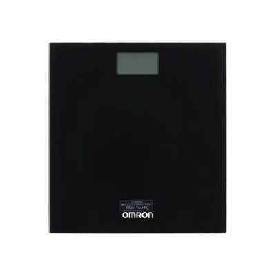 Omron Digital Bathroom Scales Omron 29 x 27 x 2, 2 cm Black Glass