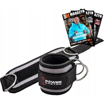 Power System Ankle Straps Gym Guy Šedá PS-3450 – Zboží Dáma