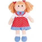 Bigjigs Toys - Мека кукла - Емили - 34 см (BJD042)