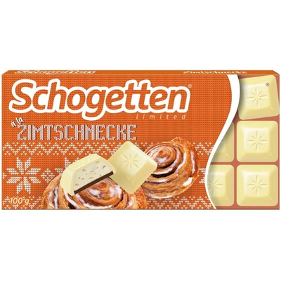 Schogetten à la skořicový šnek 100 g