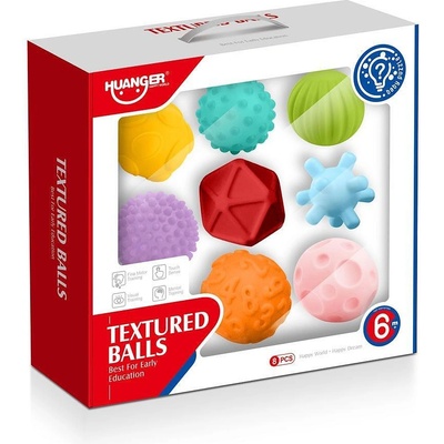 Felyx Toys Huanger Сензорни Топки за Тактилна Стимулация 8 бр (1011420F)