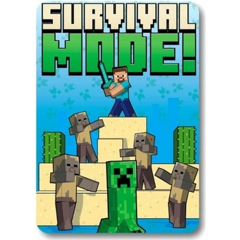 FARO Fleece deka Minecraft Survival mode