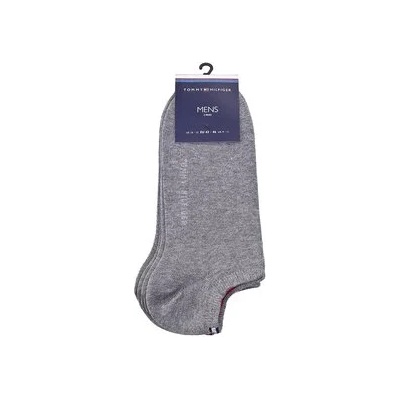 Tommy Hilfiger Комплект 2 чифта къси чорапи мъжки 342023001 Сив (342023001)
