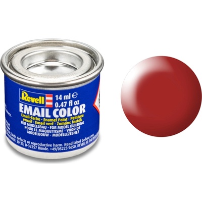 Revell Farba ENAMEL 330 Červená ohnivá zamatová Fiery Red Silk RAL3000 14ml