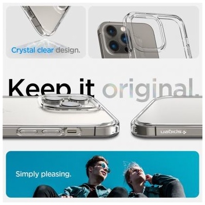 Pouzdro Spigen Ultra Hybrid Crystal iPhone 14 Pro čiré