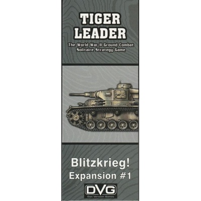 Dan Verseen Games Tiger Leader Blitzkrieg!