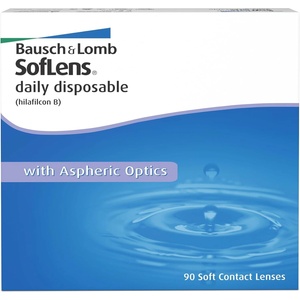 Bausch & Lomb Daily Disposable, daily contact lenses, 90 pieces, +4.00 Dpt - SDD+040090PKR (SDD+040090PKR)