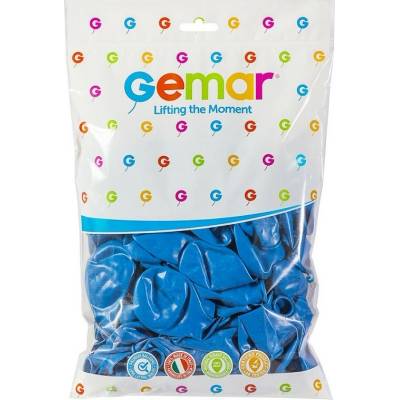 Gemar G90 10 nafukovací balónky průměr 26 cm, modré