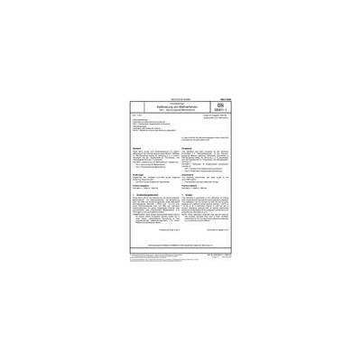 DIN 58911-1:2000-03 1.3.2000
