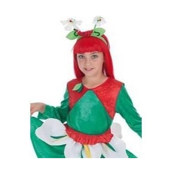 BigBuy Carnival Маскировъчен костюм за деца Червей Цвете Размер 7-9 години