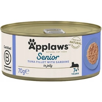Applaws Cat Senior tuniak so sardinkami v želé 70 g