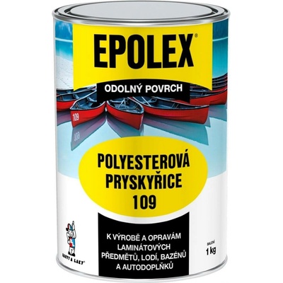 Polyesterová pryskyřice 109 Epolex + Iniciátor - 1 kg