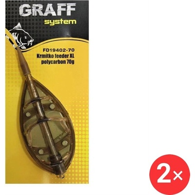 Graff Krmítko feeder XL polycarbon 2 × 70 g