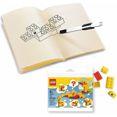 LEGO Stationery Classic Kachny - zápisník s perem a stavebnicí